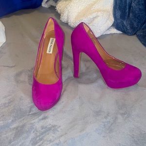 Cute purple night out heels